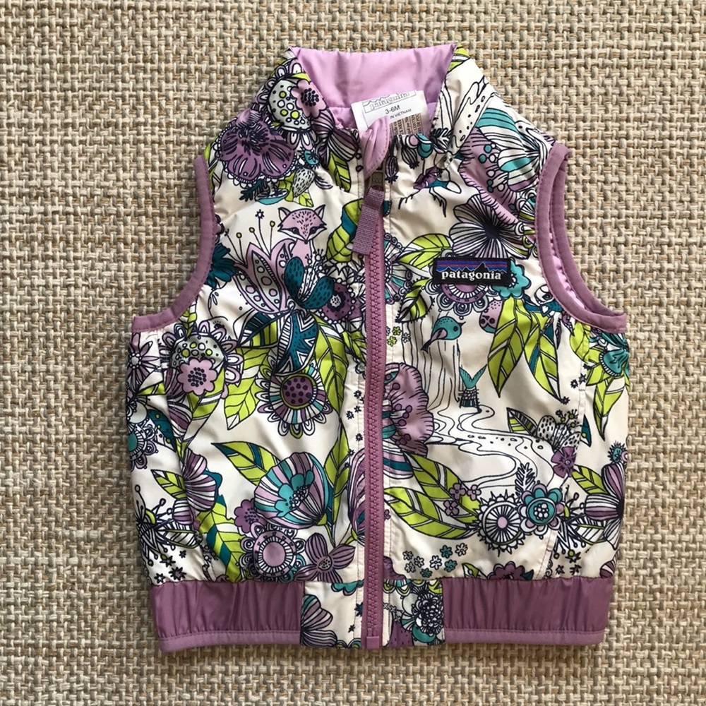 Patagonia Reversible Vest (size 3-6m)
